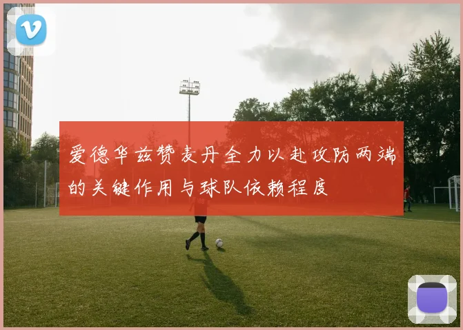 爱德华兹赞麦丹全力以赴攻防两端的关键作用与球队依赖程度